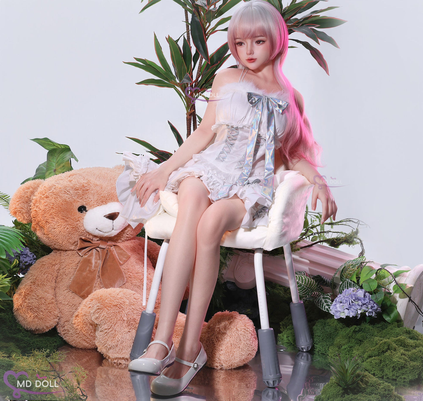 151cm/5ft G-cup Silicone Sex Doll – Kitty