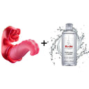 Sexoralab™ 4 in 1 Tongue Thrusting Vibrators Dildo Rose Sex Toys 10 Licking Clitoral & Vibration Sucking Clit Stimulator