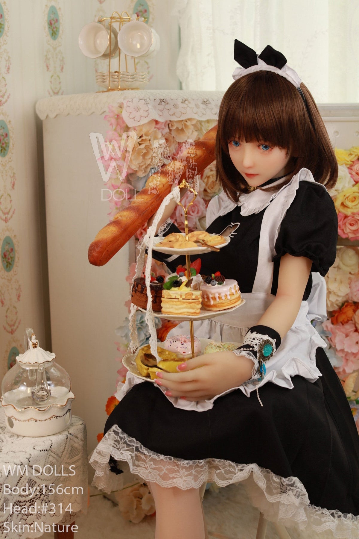 156cm/5ft1 C-cup S-TPE Sex Doll – Kiara