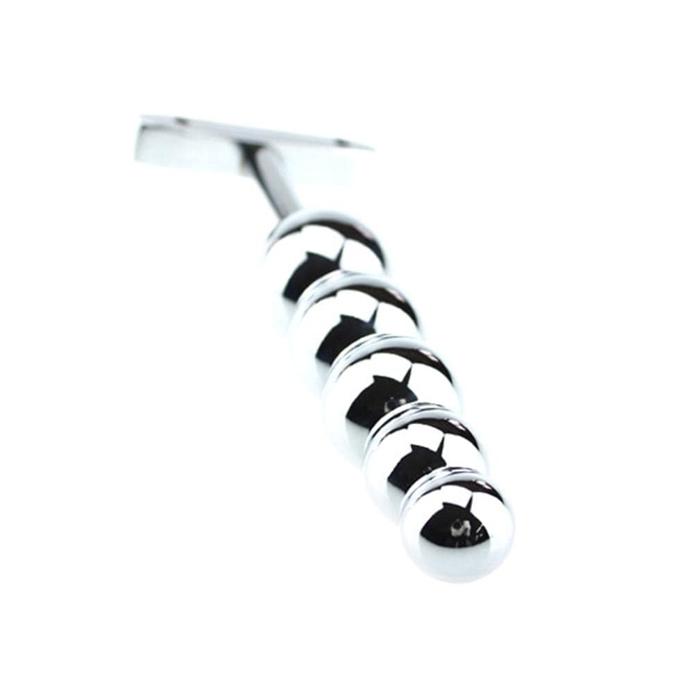 T-Handle Metal Anal Beads Butt Plug
