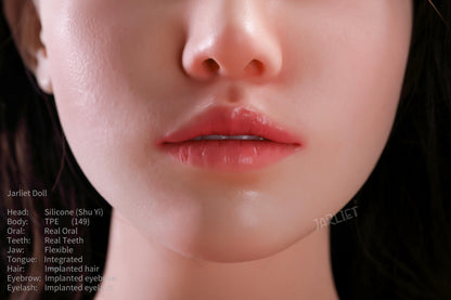 149cm/4ft9 D-cup Silicone Head TPE Body Sex Doll – Elowen (US IN STOCK)