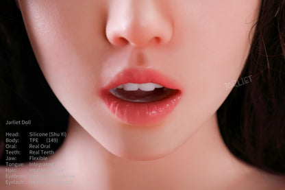 149cm/4ft9 D-cup Silicone Head TPE Body Sex Doll – Elowen