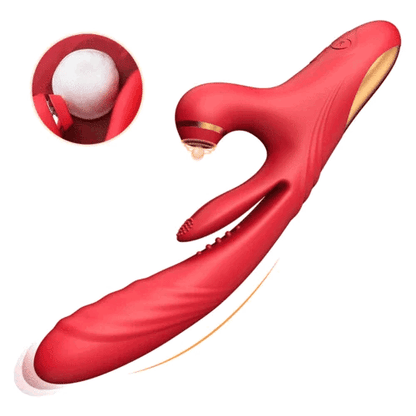 Sheila - Sexoralab 10 Pulsating 7 Sucking 3 Thrusting & Vibrating Heating G-spot Dildo Vibrator