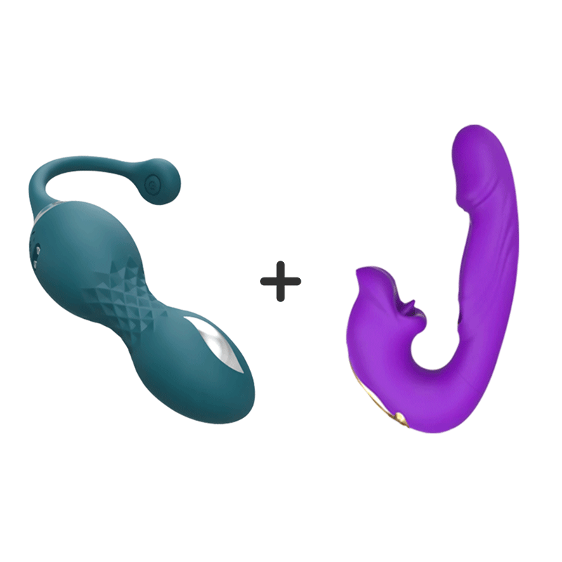 CLARA Electric Rotating Clitoral Vibrator & Prostate Massager for Couple