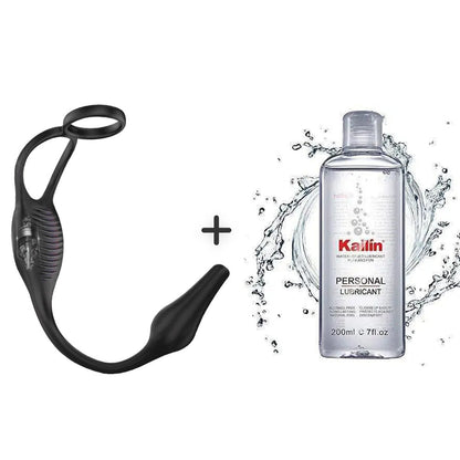 Buyging™ ARCHIE 4 in 1 Vibrating Prostate Massager and Cock Ring with Remote Control