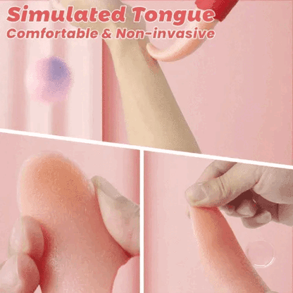 T-Lure 2 IN 1 Upgraded Flapping Tongue G-spot Vibrator