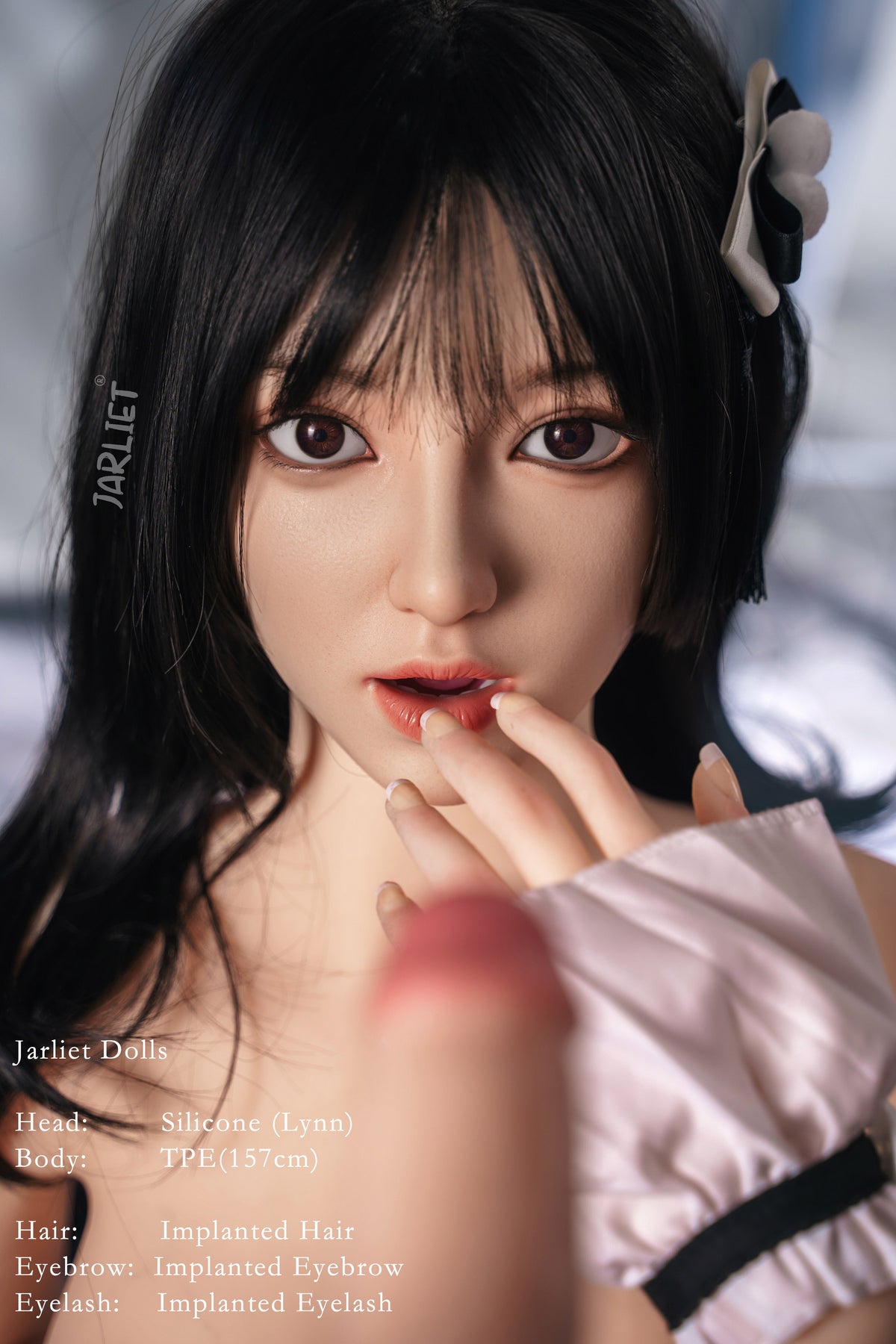 157cm/5ft1 C-cup Silicone Head TPE Body Sex Doll – Lunara