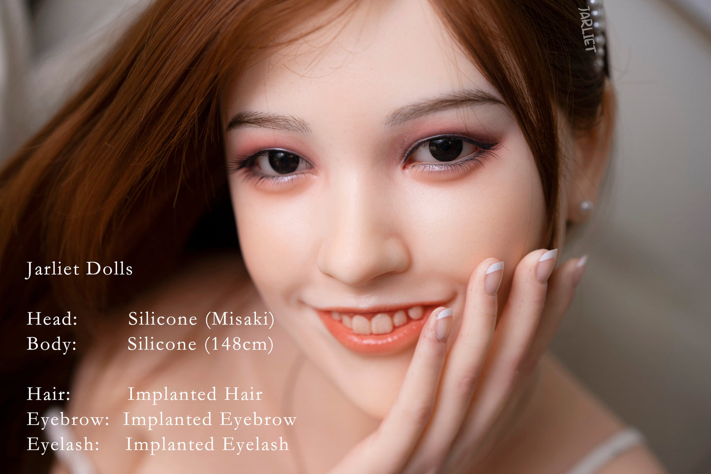 148cm/4ft8 G-cup Silicone Sex Doll – Nakira