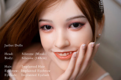 148cm/4ft8 G-cup Silicone Sex Doll – Nakira