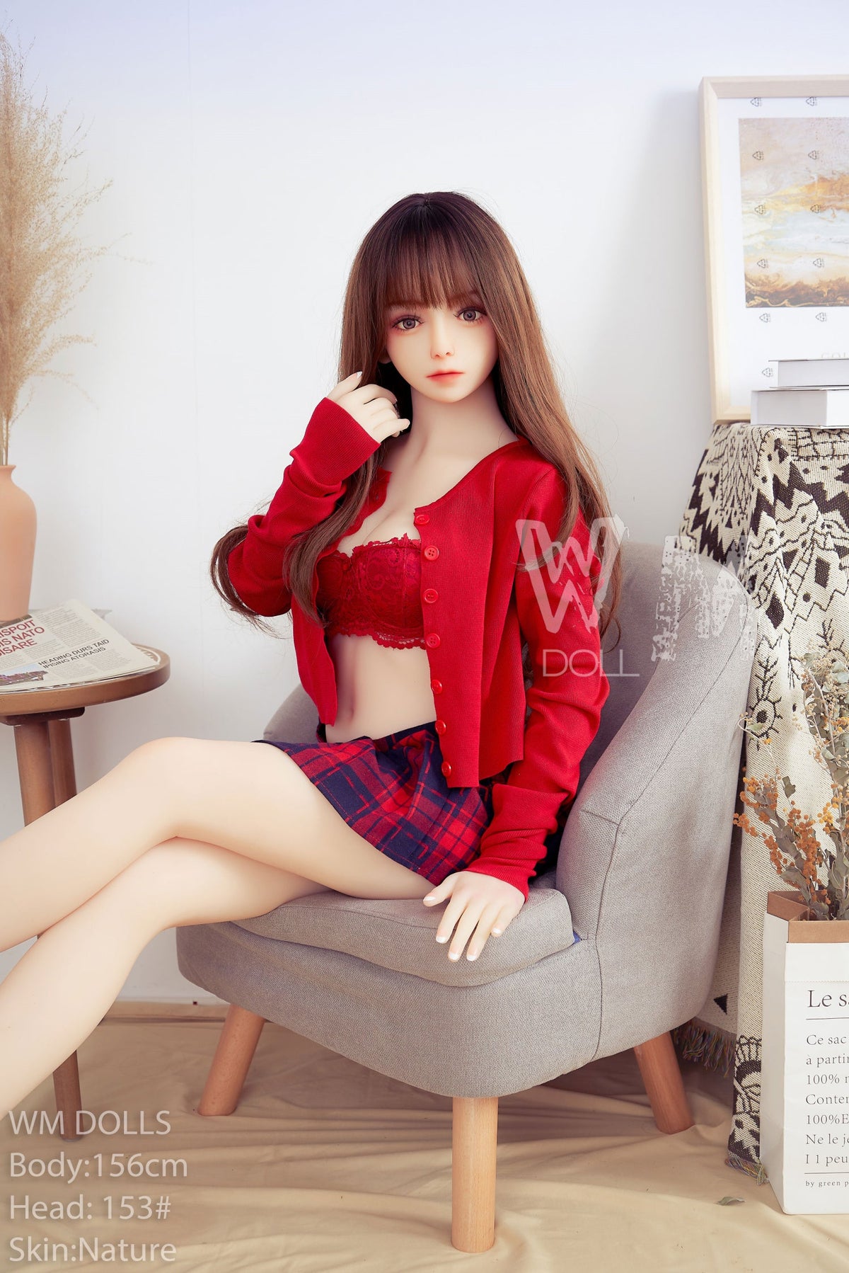 156cm/5ft1 C-cup S-TPE Sex Doll – Tasha