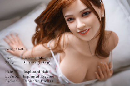 148cm/4ft8 G-cup Silicone Sex Doll – Nakira
