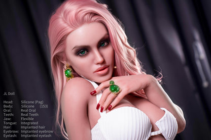 153cm/5ft1 D-cup Silicone Sex Doll – Rhea