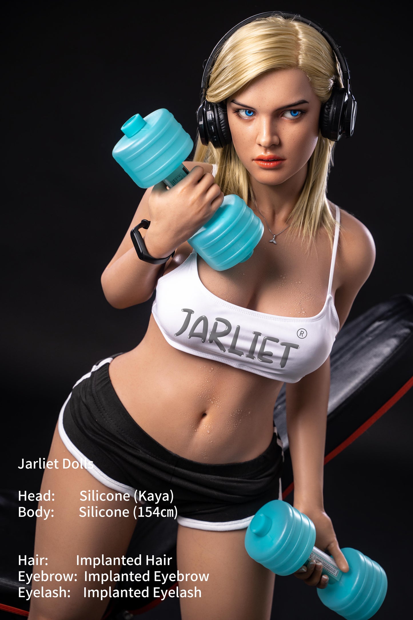 154cm/5ft1 F-cup Silicone Sex Doll – Vira
