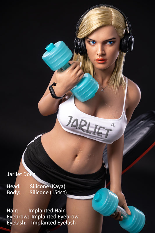 154cm/5ft1 F-cup Silicone Sex Doll – Vira