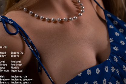 148cm/4ft8 F-cup Silicone Sex Doll – Melia