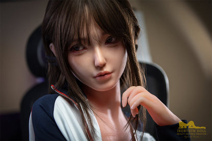 154cm/5ft1 E-cup Silicone Head TPE Body Sex Doll – Yu
