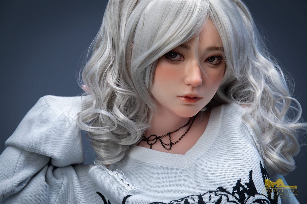 154cm/5ft1 F-cup Silicone Head TPE Body Sex Doll – Misa