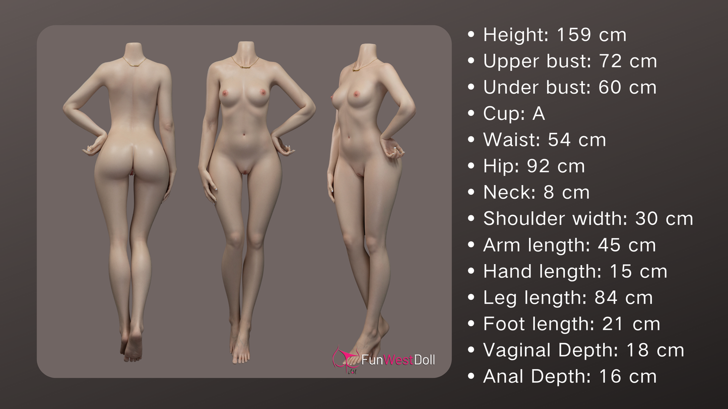 159cm/5ft2 A-cup Silicone Sex Doll – Zelda (EU IN STOCK)