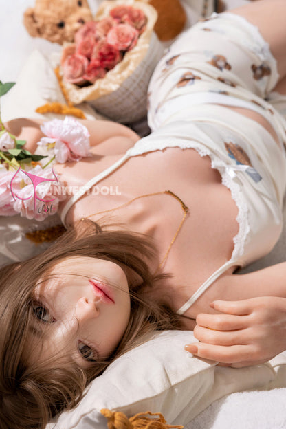 159cm/5ft2 A-cup Silicone Sex Doll – Amy