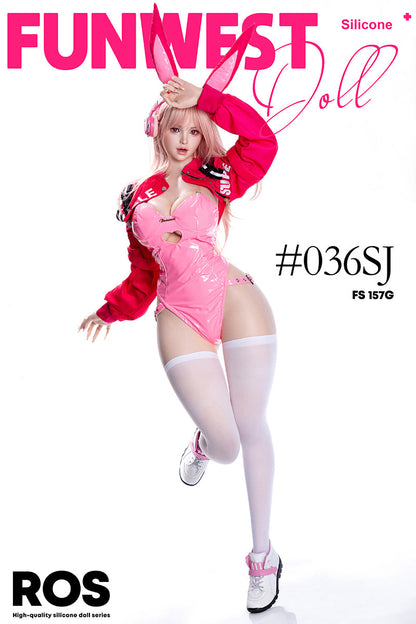 157cm/5ft2 G-cup Silicone Sex Doll – Lily