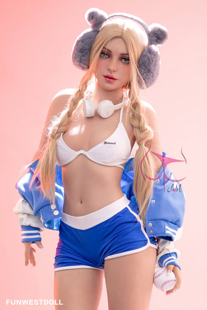 159cm/5ft2 A-cup TPE Sex Doll – Eudora