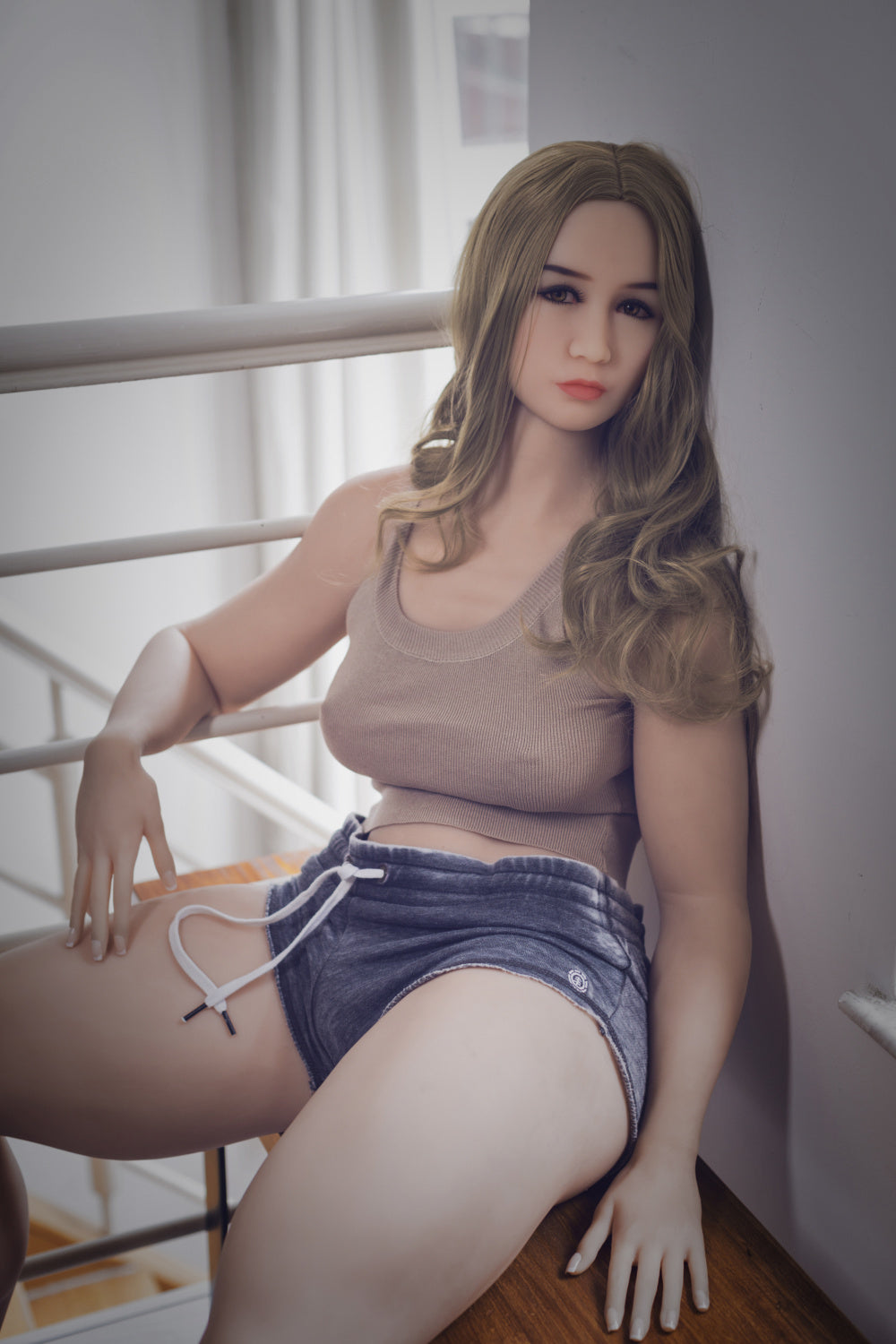 156cm/5ft1 B-cup S-TPE Sex Doll – Rose