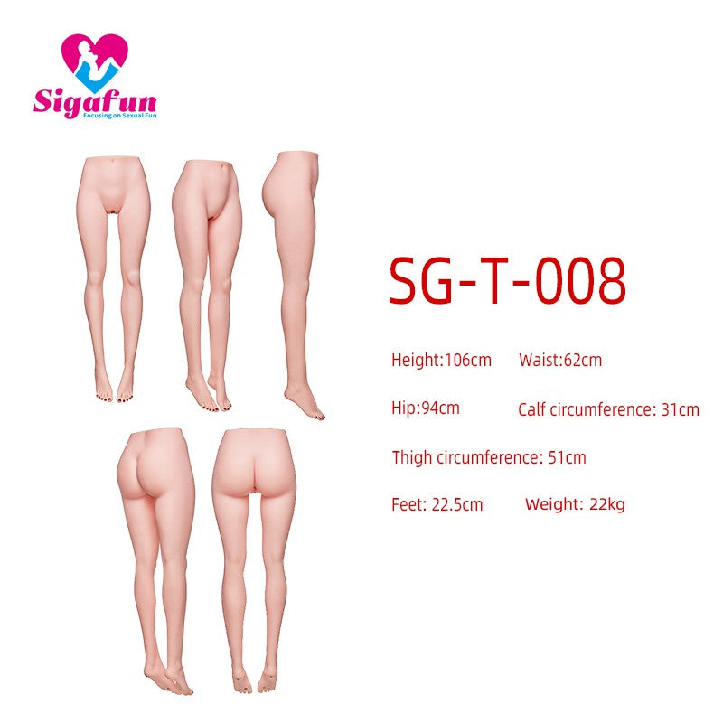 106cm/3ft6 Silicone Sex Doll Torso – Tomiko