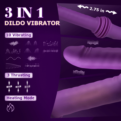 Buyging™ Powerful Heating Thrusting Vibrating 3IN1 Sex Machine