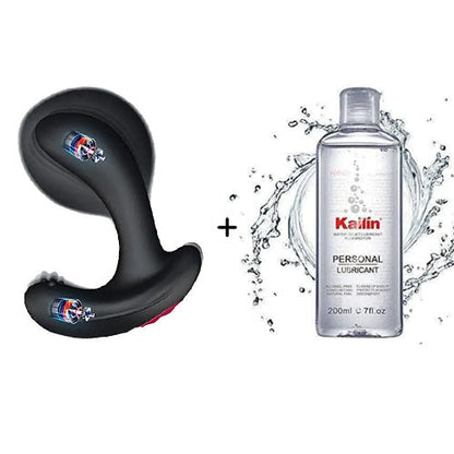 Buyging™ Couple Sex toy Remote Control 10 Vibrating Inflatable Anal Vibrator